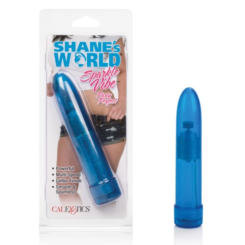 Vibrador Brillante Shane's World - Azul