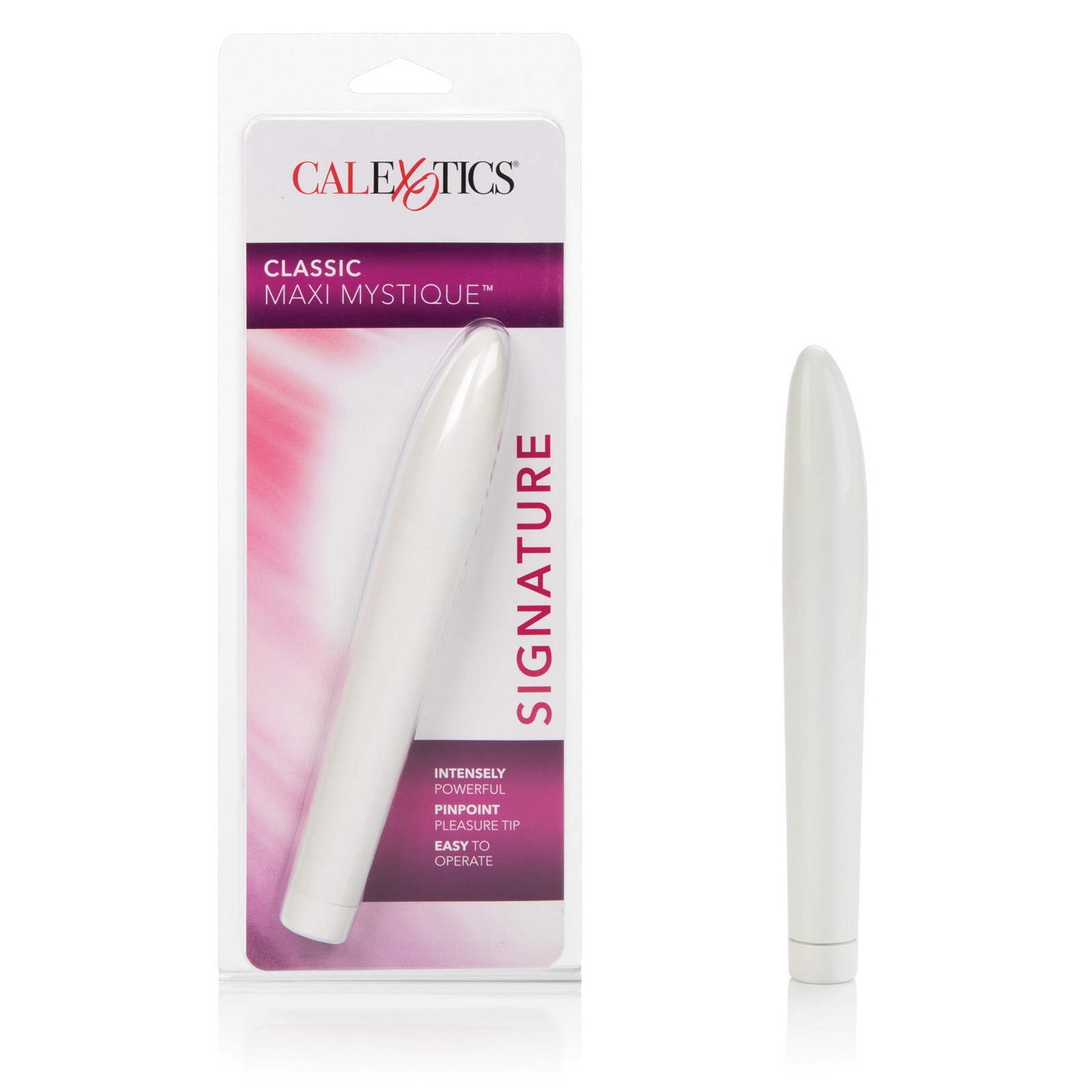 Vibrador Classic Chic Maxi Mystique Blanco