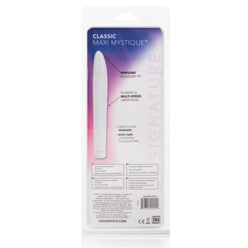 Vibrador Classic Chic Maxi Mystique Blanco