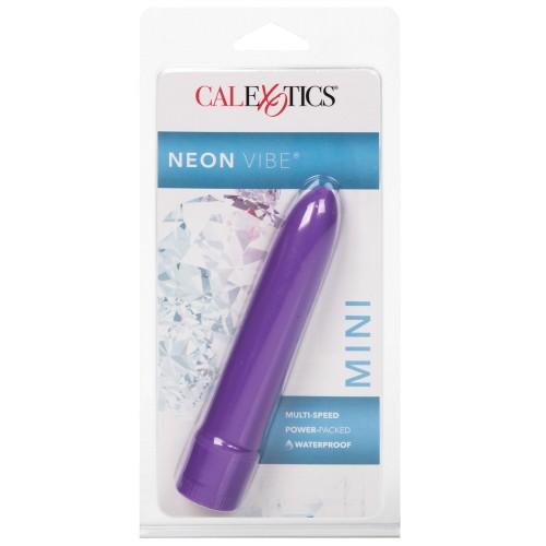 Mini Vibrador Neon - Púrpura