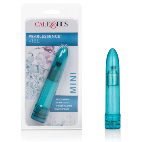 Mini Pearlessence Vibrator 4.5 inch Sky Blue