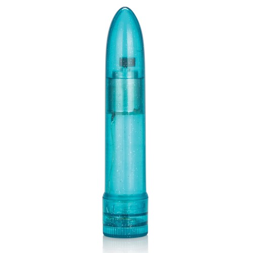 Mini Pearlessence Vibrator 4.5 inch Sky Blue