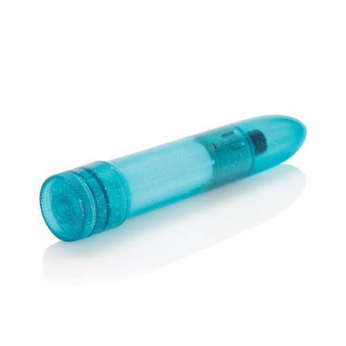 Mini Pearlessence Vibrator 4.5 inch Sky Blue