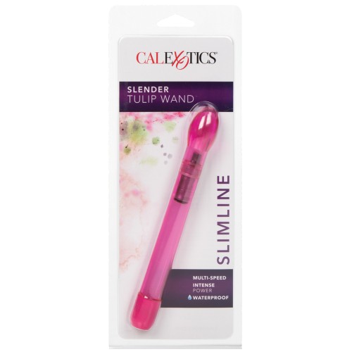 6.5 Inch Slender Tulip Wand Magenta