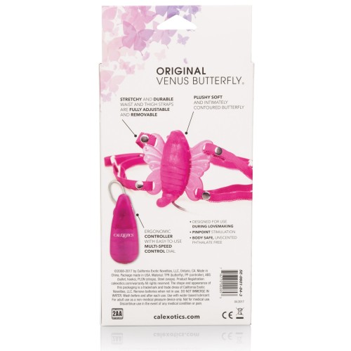 Vibrador Mariposa Venus Manos Libres Rosa