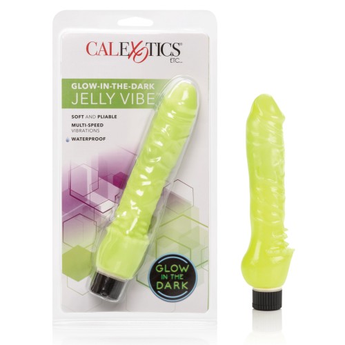 Glow In The Dark 7 Inch Jelly Penis Vibe