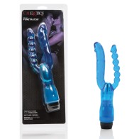 Crystalessence 5 Inch Dual Penetrator - Blue