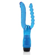 Crystalessence 5 Inch Dual Penetrator - Blue