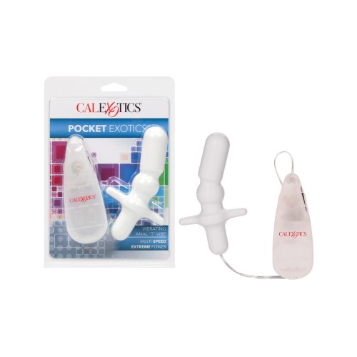 Pocket Exotics Vibrador Anal T Marfil