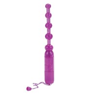 Vibrating Pleasure Beads Waterproof - Purple