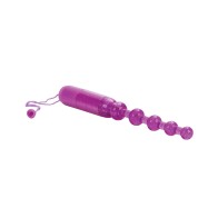 Vibrating Pleasure Beads Waterproof - Purple