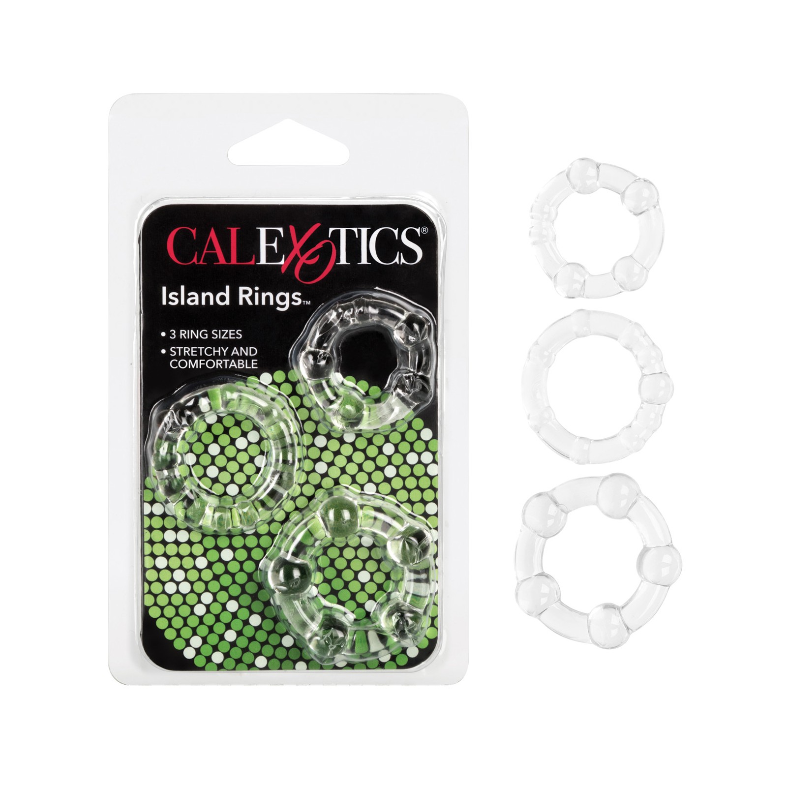 Explore Exotic Silicone Island Rings - Clear