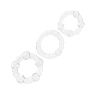 Explore Exotic Silicone Island Rings - Clear