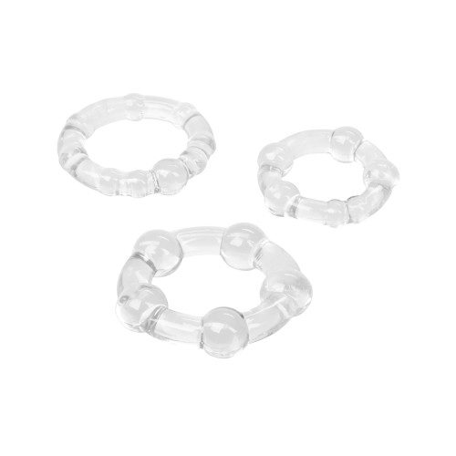 Explore Exotic Silicone Island Rings - Clear