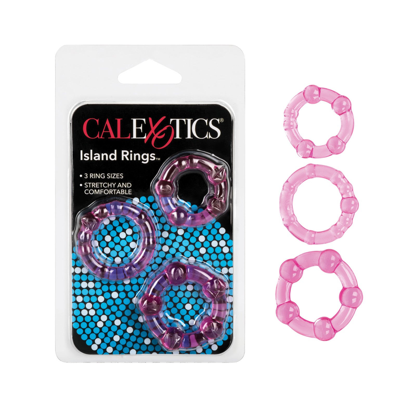 Silicone Island Rings Pink