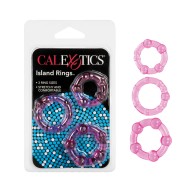 Silicone Island Rings Pink