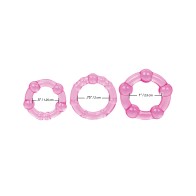 Silicone Island Rings Pink