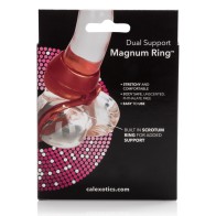 Dual Support Magnum Ring Red - Enhance Your Pleasure