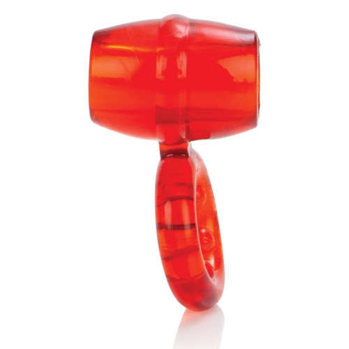 Dual Support Magnum Ring Red - Enhance Your Pleasure