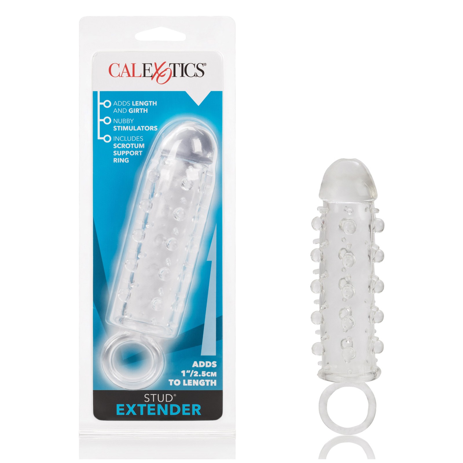 Stud Extender Clear