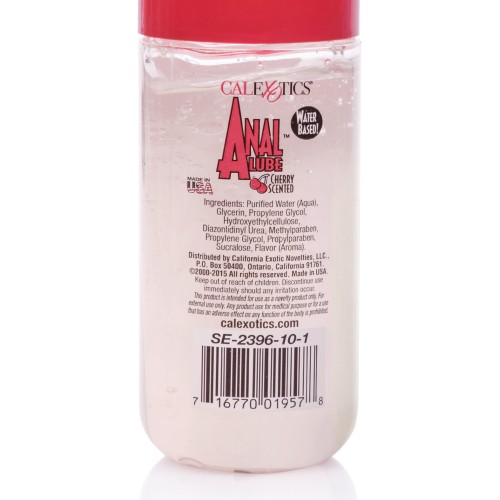 Lubricante Anal - 6 oz Aroma a Cereza para la Máxima Satisfacción