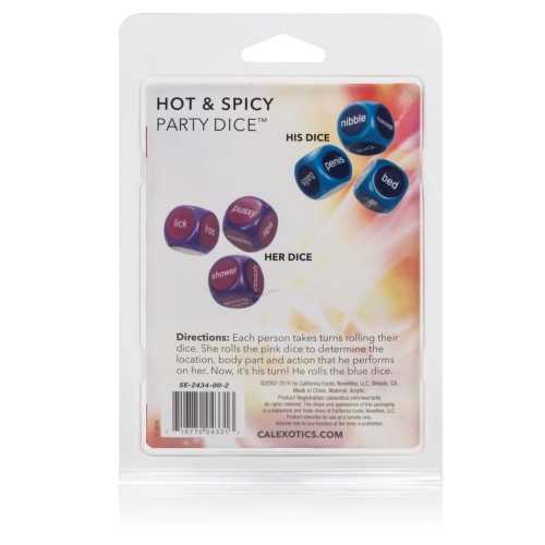 Hot & Spicy Party Dice Game for Couples