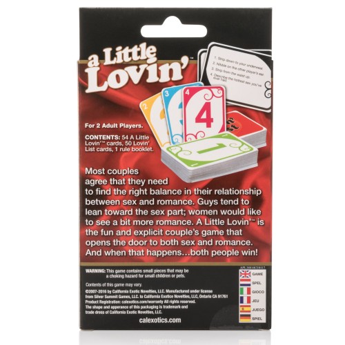 A Little Lovin' Card Game