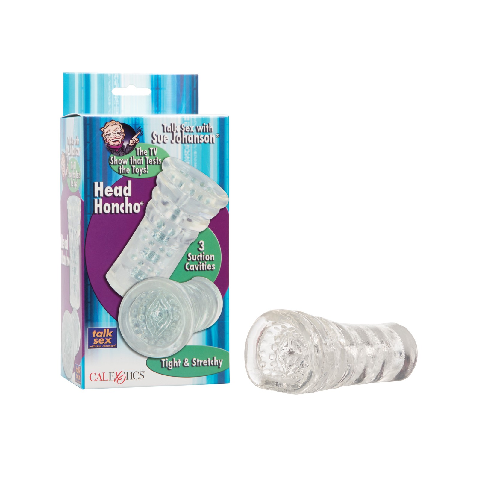 Stroker Sue Johanson Head Honcho Transparente