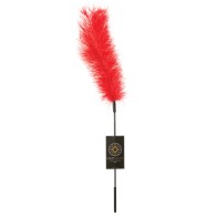 Sportsheets Body Tickler Ostrich Feather Red