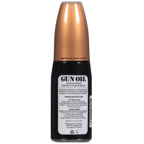 Gun Oil Water-Resistant Lubricant 2 oz