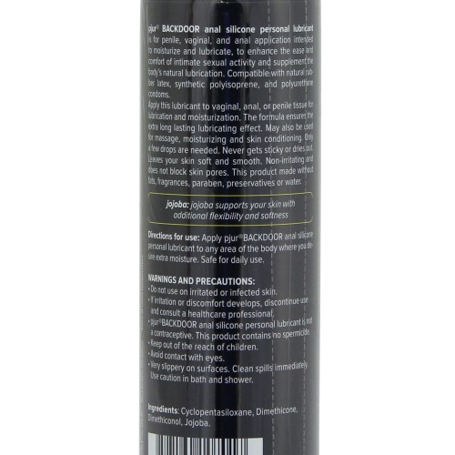 Lubricante Personal de Silicona Pjur Back Door Anal 100 ml