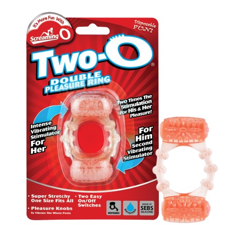 Screaming O Two-O Anillo Doble Placer