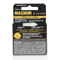 Condones Trojan Magnum Thin para Mayor Seguridad y Placer