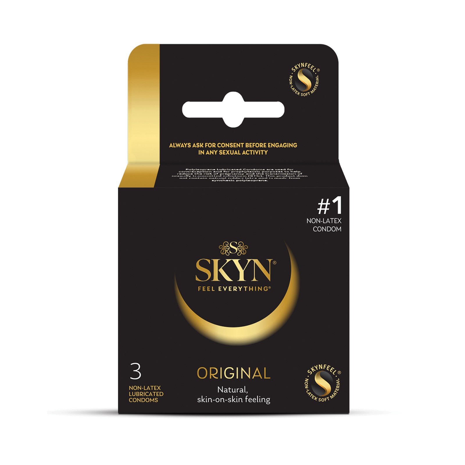 Condones Lifestyles SKYN Original Caja de 3