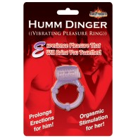 Humm Dinger Vibrating Cockring - Purple