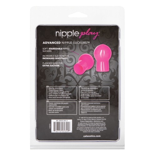 Nipple Play Advanced Nipple Suckers in Pink for Ultimate Stimulation