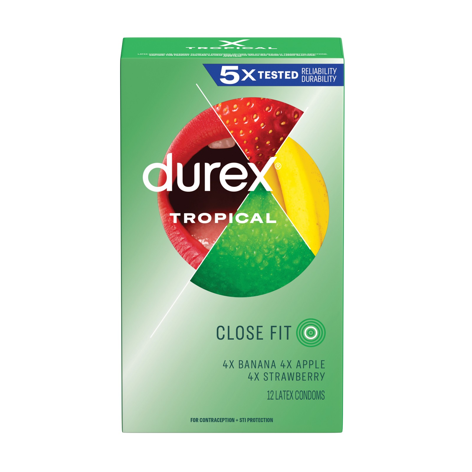 Durex Tropical Condoms Box of 12