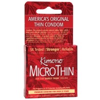 Kimono Micro Thin Condom - Box of 3