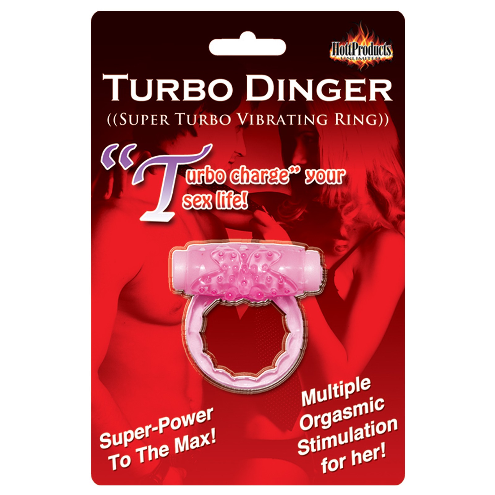 Humm Dinger Turbo Anillo Vibrador Magenta