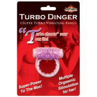 Anillo Vibrador Turbo Humm Dinger Morado