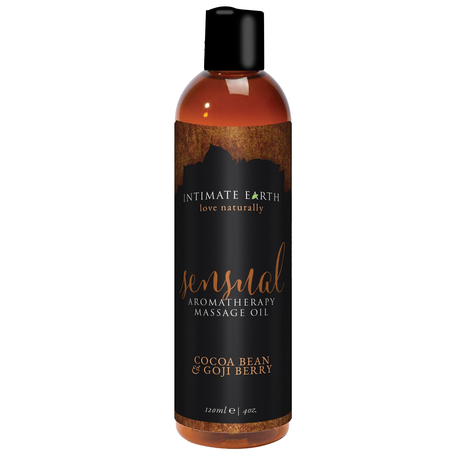 Aceite de Masaje Sensual Intimate Earth - Cacao & Baya de Goji