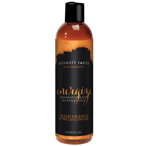 Intimate Earth Energizing Massage Oil 120 ml