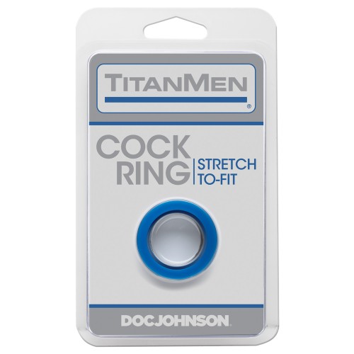 Titanmen Tools Cock Ring Blue