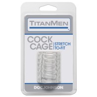 Cárcel de Pene Titanmen Tools Transparente