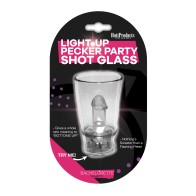 Light Up Pecker Party Shot Glass for Playful Fun