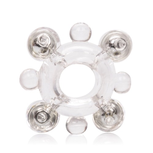 Basic Essentials Enhancer Ring with Beads - Clear