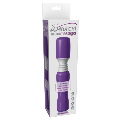 Maxi Wanachi Waterproof Massager Purple