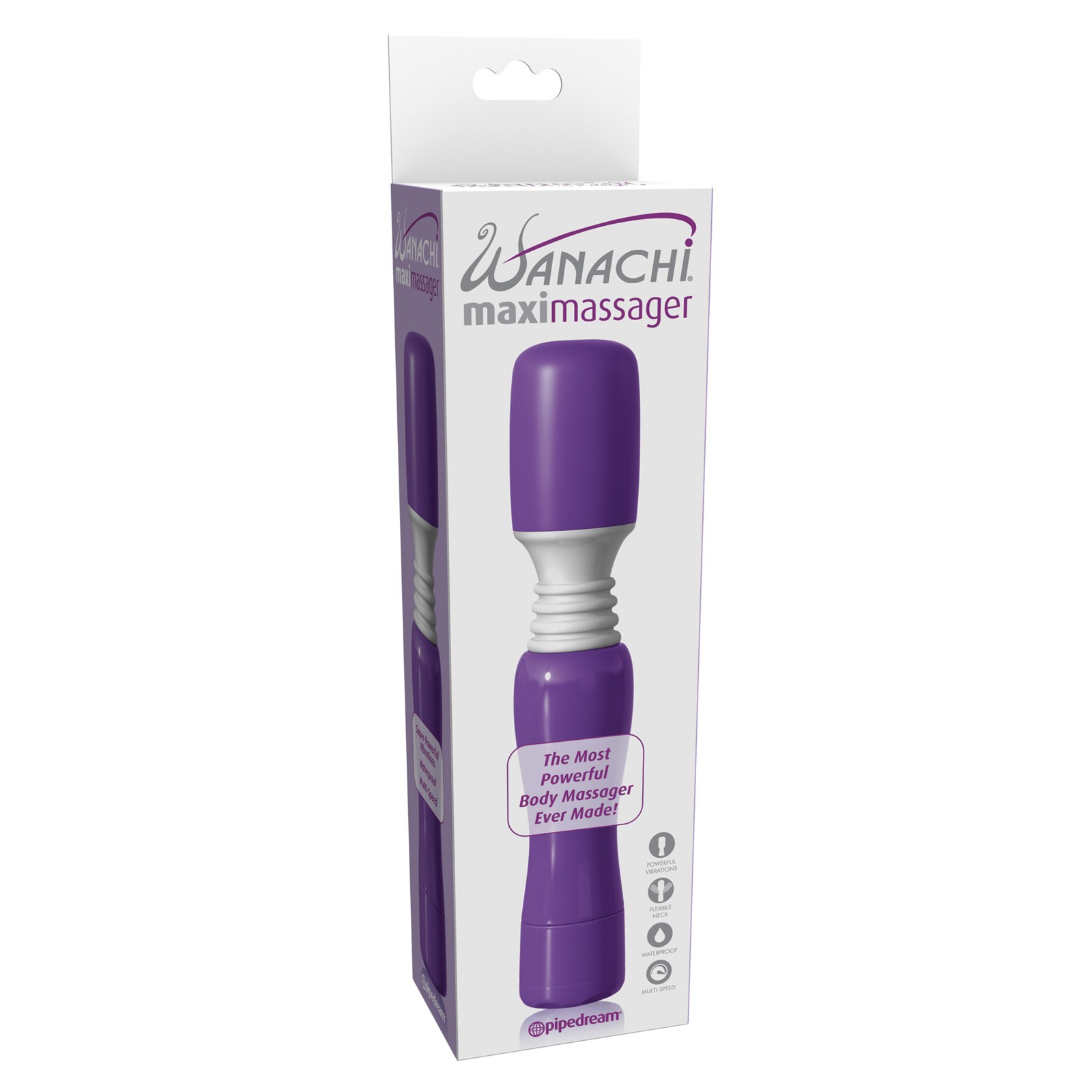 Maxi Wanachi Waterproof Massager Purple