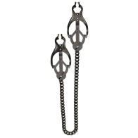 Spartacus Butterfly Nipple Clamps Chain