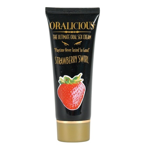 Crema Oralicious Sabor Fresa para Placer Oral